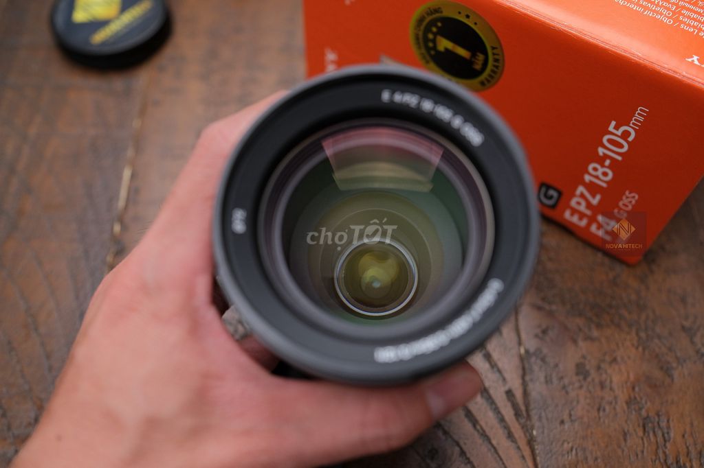 Ống kính Sony 18-105 F4 Đen. Mua bán Máy ảnh, Máy quay tại Quận 3 Tp Hồ Chí Minh được đăng bởi NOVA HITECH hình 1