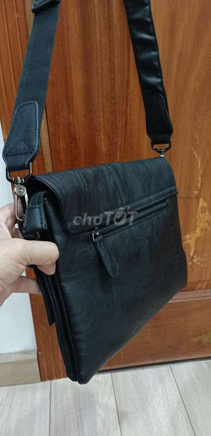 Túi chéo Da bò thật hàng thủ công xưởng chắc chắn.