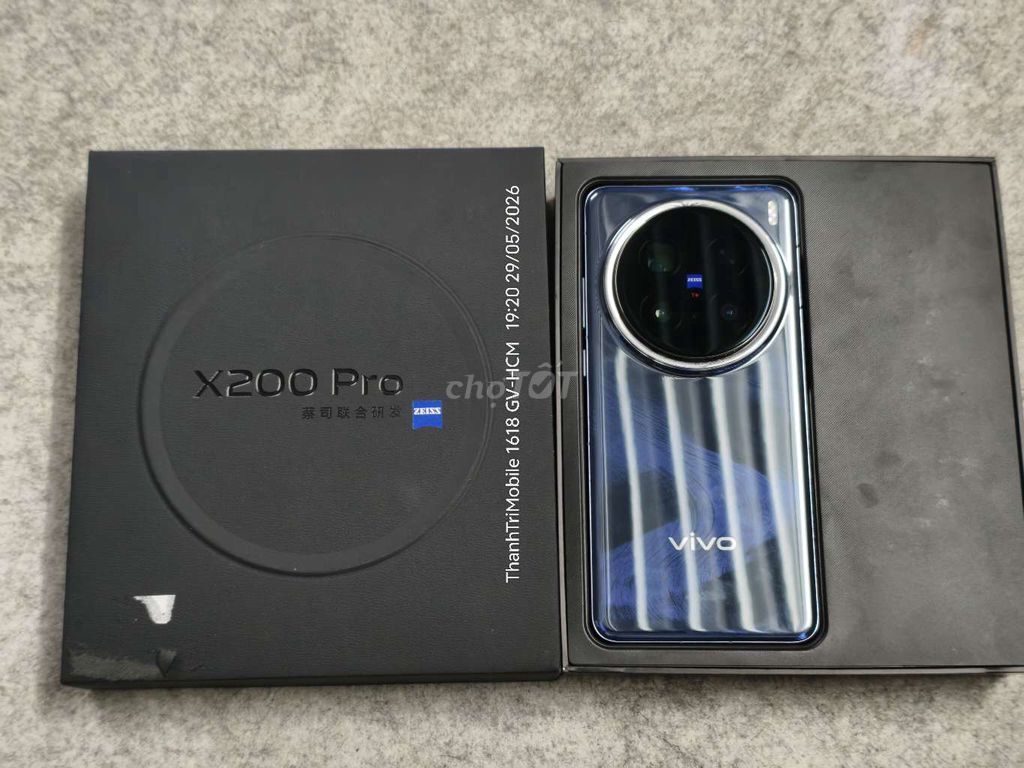 Vivo X200 Pro Xanh 16/512 fullbox bản nội địa. Mua bán Điện thoại tại Quận Gò Vấp Tp Hồ Chí Minh được đăng bởi Thanh Tri hình 1
