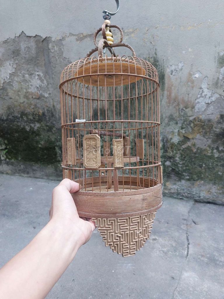 Lồng chim tre Nâu. Mua bán Phụ kiện, Thức ăn, Dịch vụ tại Quận Hoàng Mai Hà Nội được đăng bởi Mạnh Nguyễn hình 1