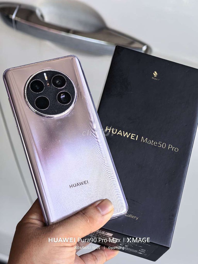 Huawei Mate 50 Pro 256GB Tím. Mua bán Điện thoại tại Huyện Củ Chi Tp Hồ Chí Minh được đăng bởi Đạo Phong hình 1