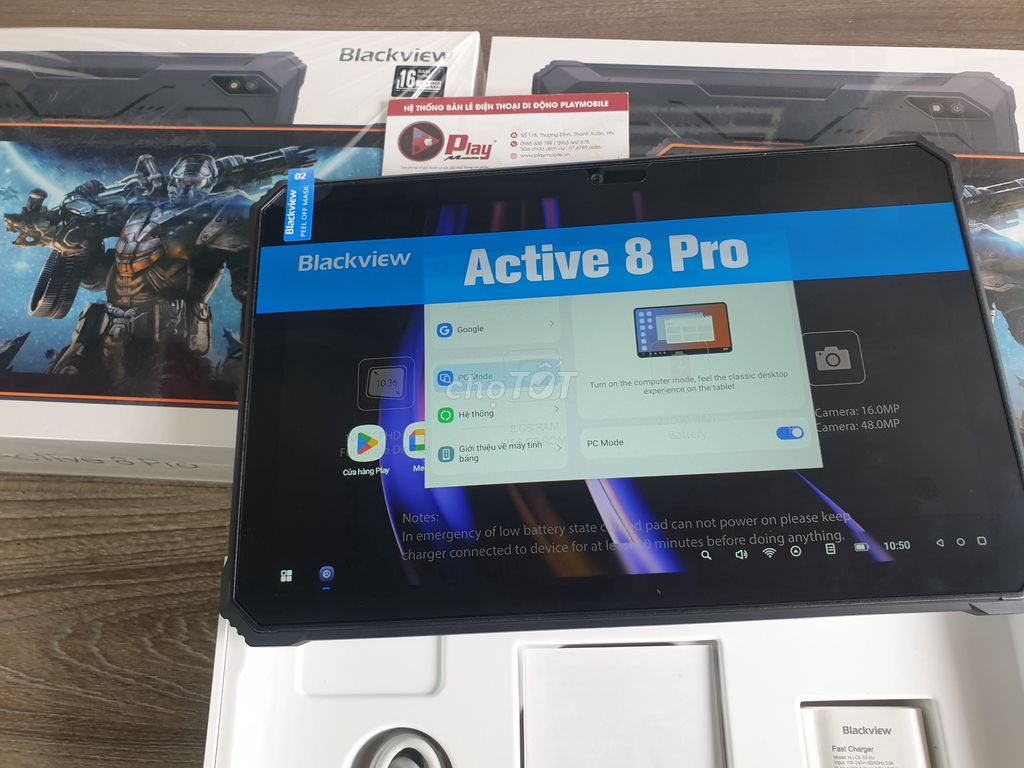 Blackview Active 8 Pro 16G/256 Pin 22000 siêu bền