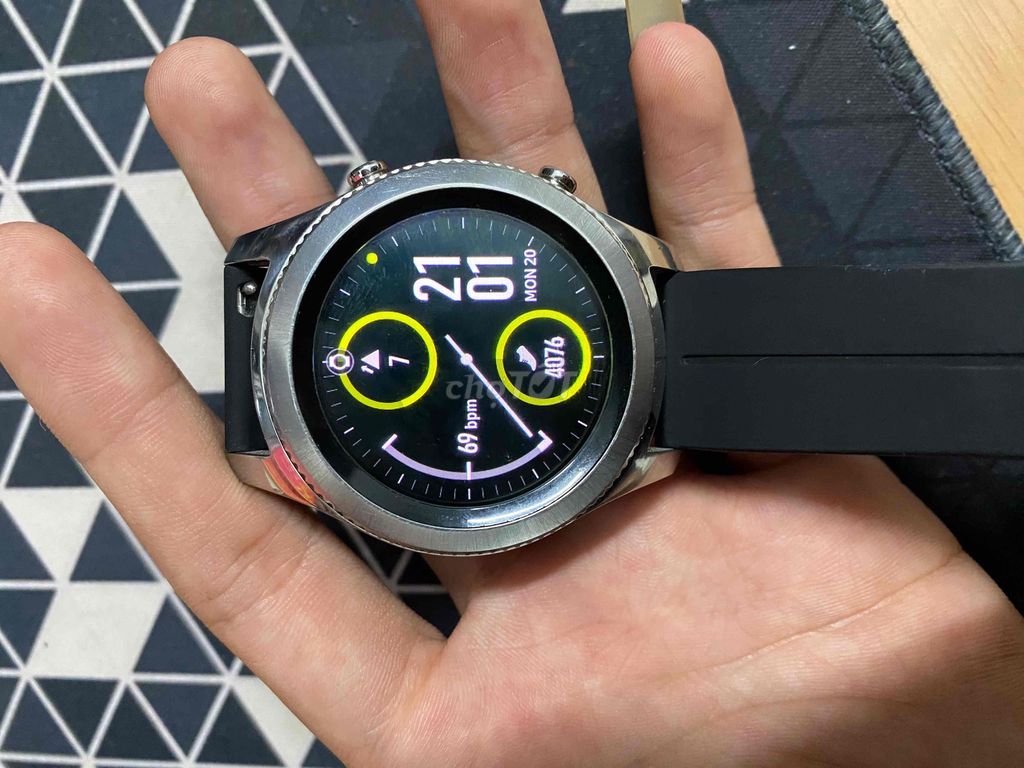 Samsung Gear S3 Classic Bạc. Mua bán Thiết bị đeo thông minh tại Huyện Thuận Thành Bắc Ninh được đăng bởi Vu Thanh Dat hình 1