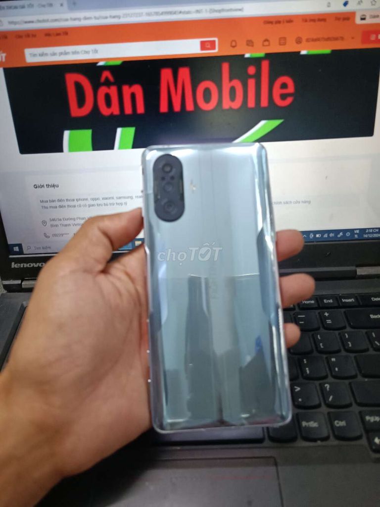 XIAOMI K40 GAMING 12GB.256GB DIMENSITY 1200 ZIN. Mua bán Điện thoại tại Quận Bình Thạnh Tp Hồ Chí Minh được đăng bởi Dân Mobile hình 1