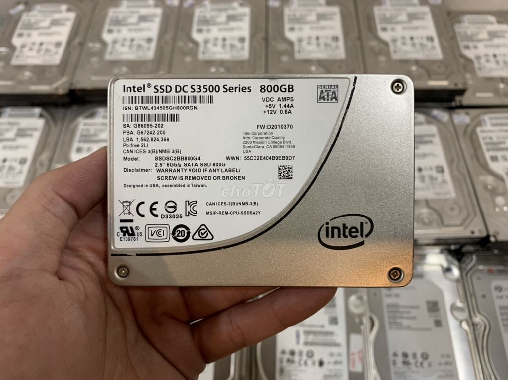 SSD Intel 800GB