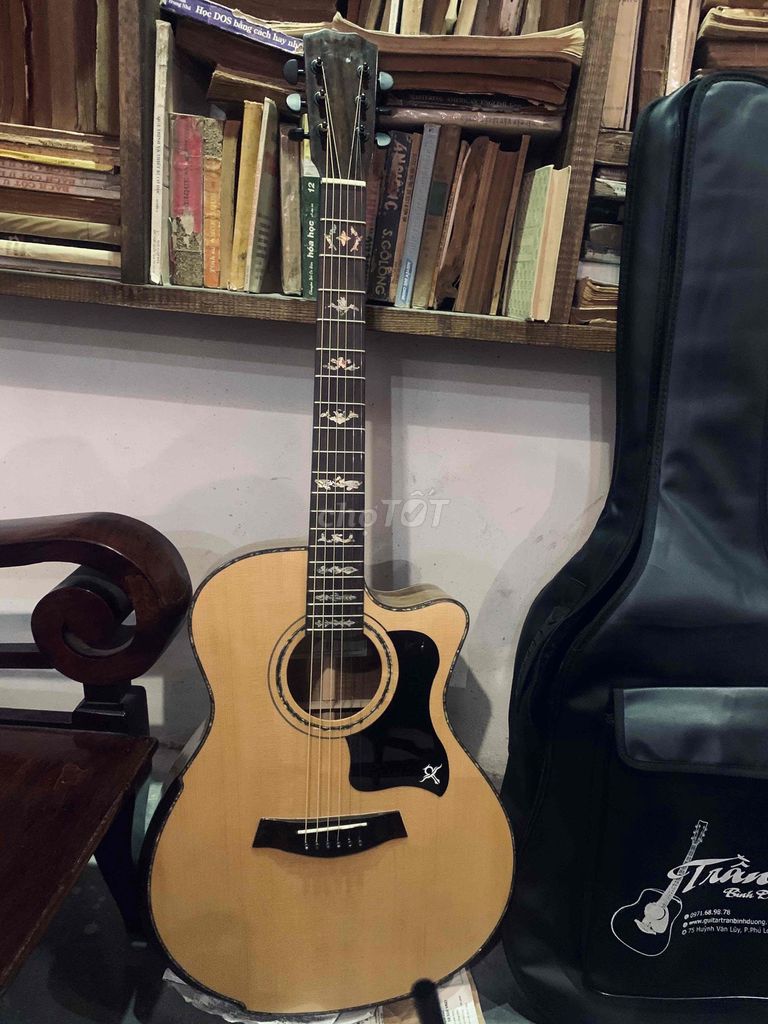 Guitar Acoustic bavel. Mua bán Nhạc cụ tại Thành phố Biên Hòa Đồng Nai được đăng bởi Kem Dâu hình 1