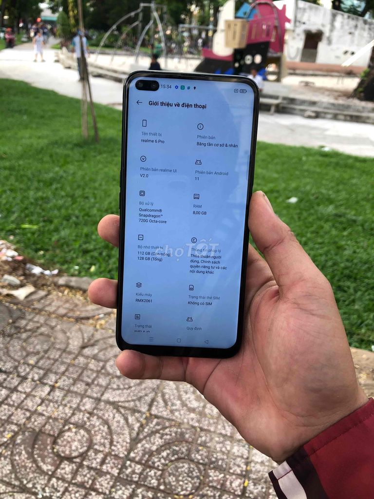 realme 6 pro zin full màn 90hz chíp 720 pin 4300k