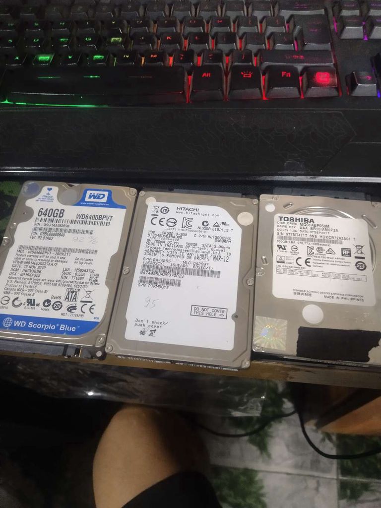 Ổ cứng laptop Đa thương hiệu 500GB. Mua bán Linh kiện (RAM, Card...) tại Huyện Lương Tài Bắc Ninh được đăng bởi vũ hùng hình 1