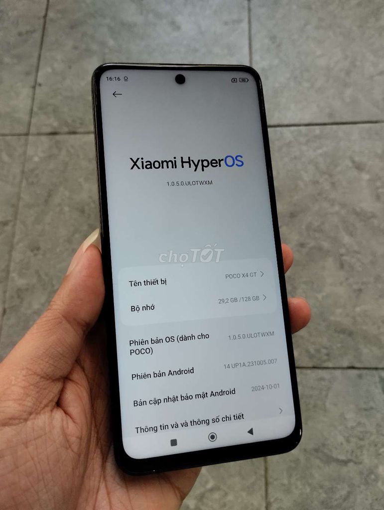 Xiaomi Redmi Note 11T Pro 5G 8GB/128GB màn 144hz. Mua bán Điện thoại tại Quận Hải Châu Đà Nẵng được đăng bởi Tú Anh hình 1