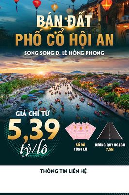 Đất nền Hội An hiếm hoi còn sót lại