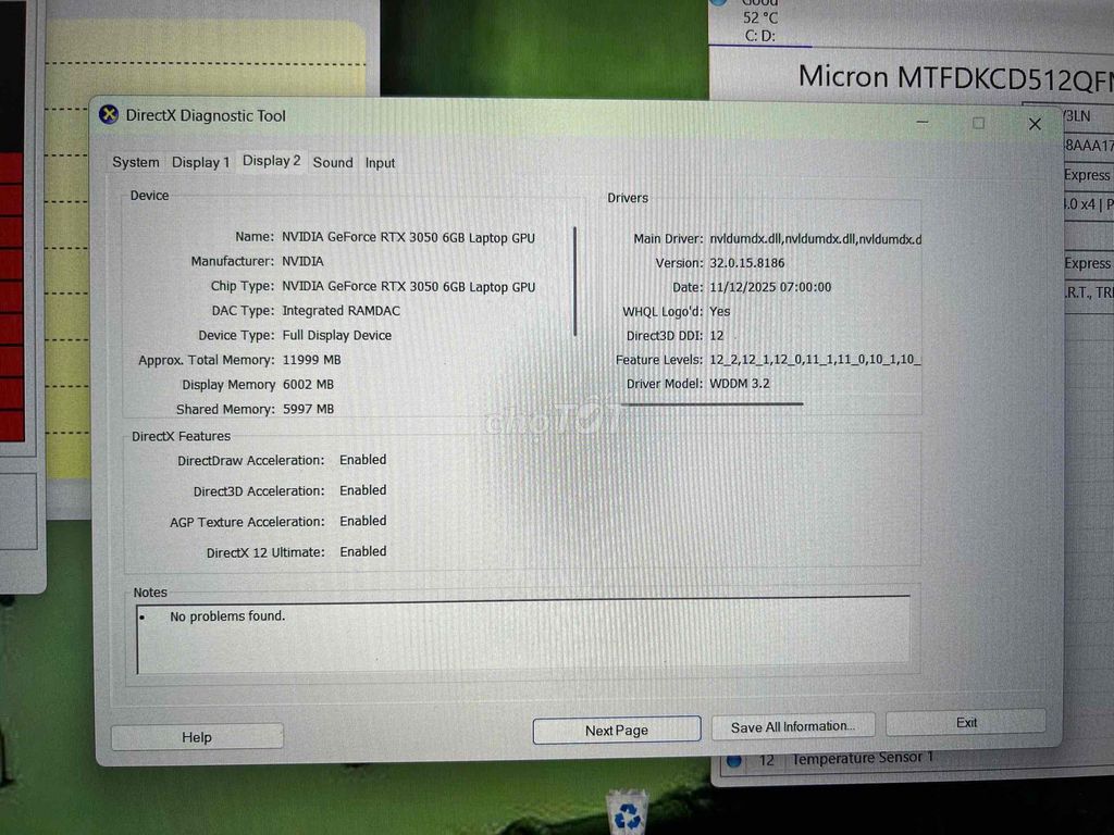 Lenovo LOQ i5 RTX 3050 12GB/512GB. Mua bán Laptop tại Quận Đống Đa Hà Nội được đăng bởi Chí Hướng Group  hình 1