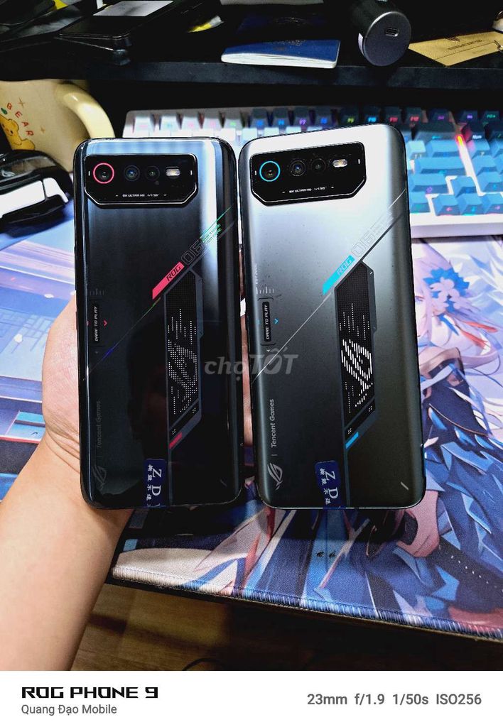 Rogphone 6 và 6D đẹp 99% bản 12-256. Mua bán Điện thoại tại Quận Hà Đông Hà Nội được đăng bởi Đạo Nguyễn hình 1