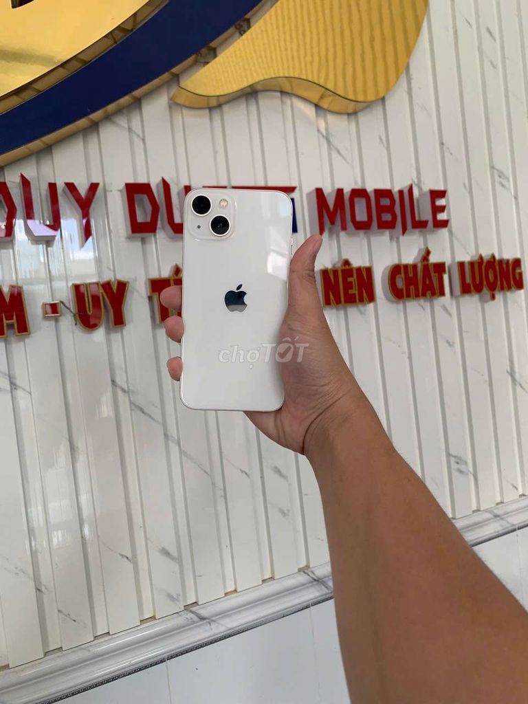 13 256gb trắng quốc tế 100% ,có bán góp. Mua bán Điện thoại tại Thành phố Cà Mau Cà Mau được đăng bởi Duy Dustin Mobile hình 1