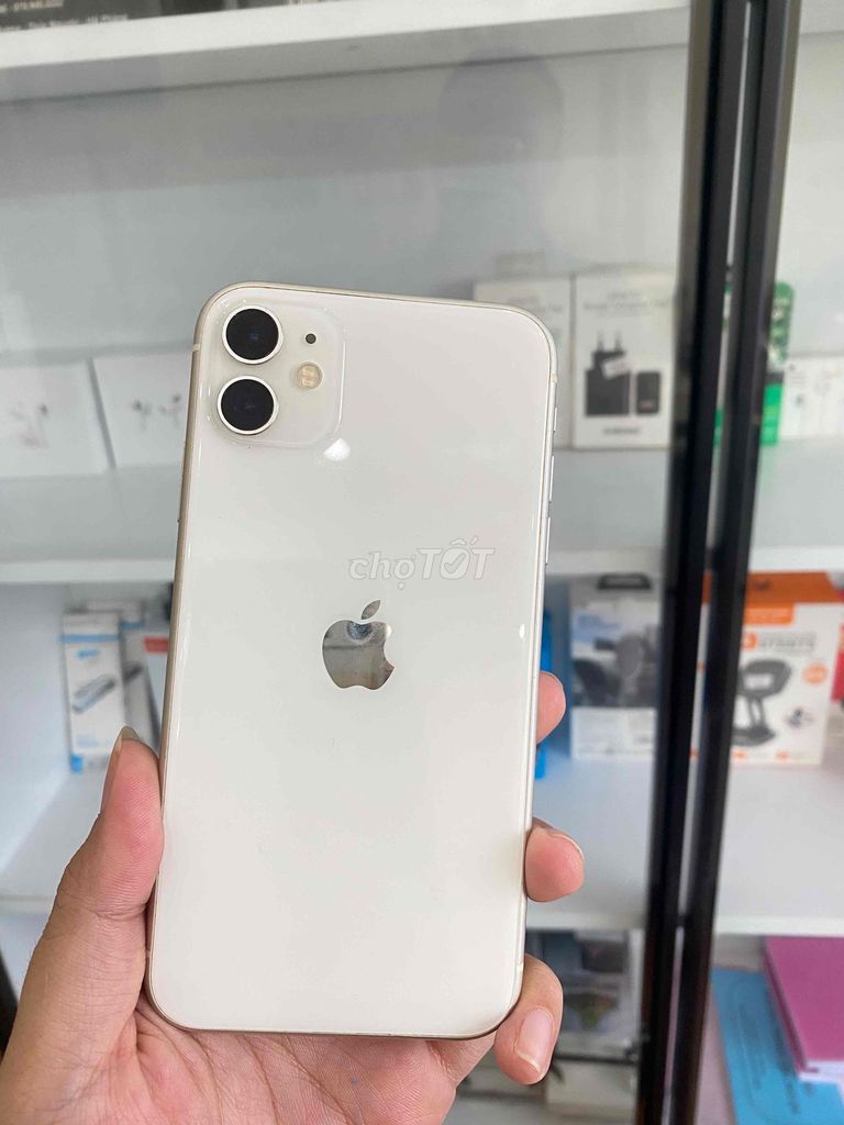 Apple iPhone 11 64GB Trắng 90%. Mua bán Điện thoại tại Huyện Thuỷ Nguyên Hải Phòng được đăng bởi Nhật Hạ Mobile hình 1