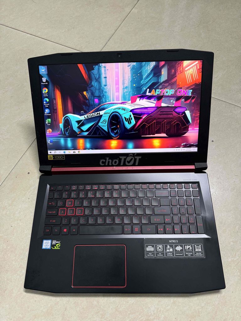 Acer Nitro 5 - Core i5 Ram 16G SSD 256G GTX1050