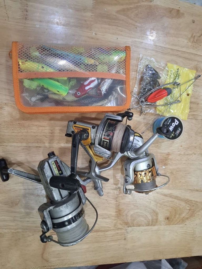 Mồi câu mồi lure máy câu daiwa. Mua bán Đồ thể thao, Dã ngoại tại Quận Bình Tân Tp Hồ Chí Minh được đăng bởi Bs Minh hình 1