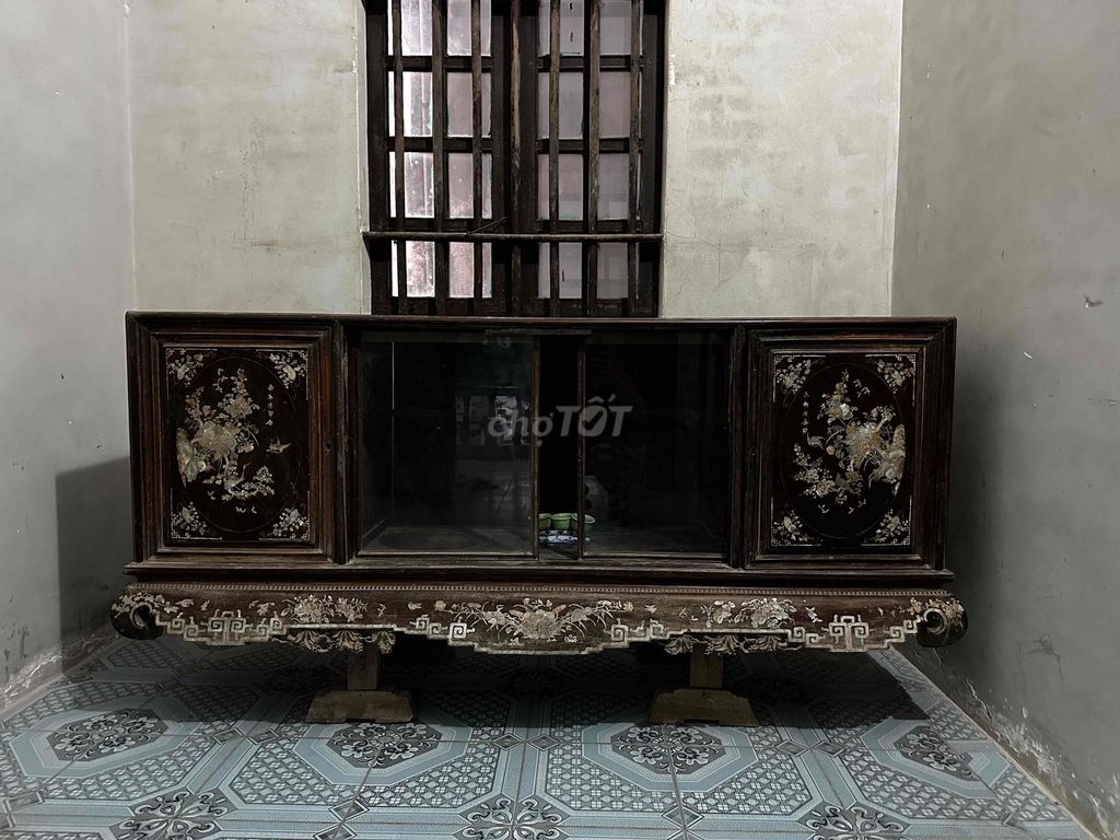 Tủ chè khảm xà cừ. Mua bán Tủ, kệ gia đình tại Huyện Đông Anh Hà Nội được đăng bởi Lizz hình 1