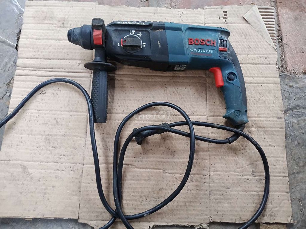 Máy khoan Bosch GBH 2-26 DRE Đức Đã sử dụng. Mua bán Đồ chuyên dụng, Giống nuôi trồng tại Thành phố Tây Ninh Tây Ninh được đăng bởi Tên chưa cung cấp hình 1