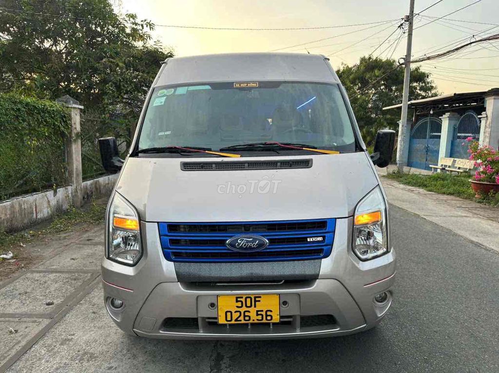 Ford Transit 2018 16 Chỗ 2.4 Diesel   - 194000 km. Mua bán Ô tô tại Huyện Hóc Môn Tp Hồ Chí Minh được đăng bởi DU LỊCH NGỌC ANH hình 1