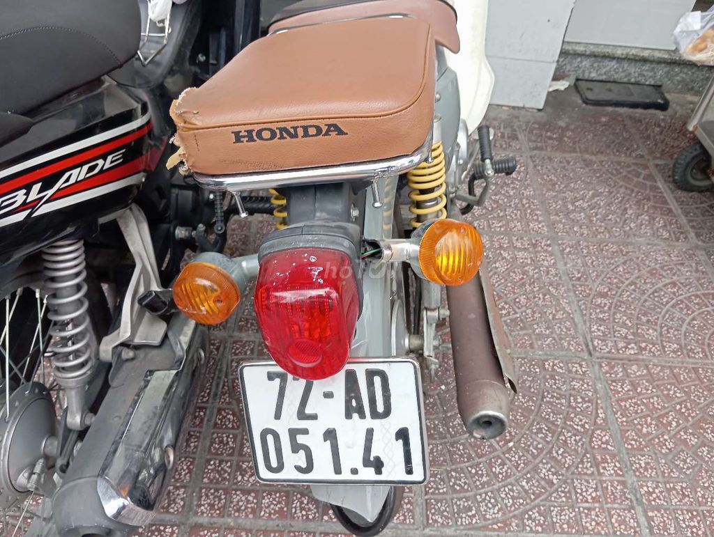 Мопед Viet Thai Cub 50cc 2022, серый цимент