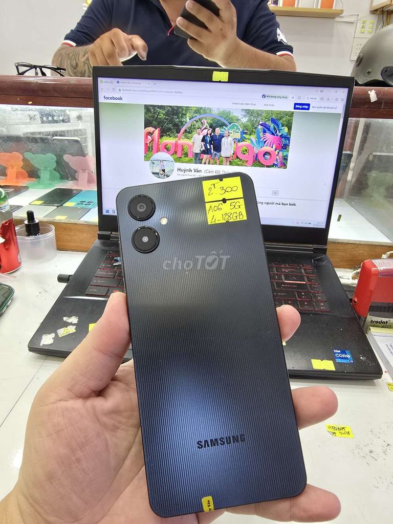 Samsung A06 5G 4GB/128GB . Mua bán Điện thoại tại Thành phố Long Xuyên An Giang được đăng bởi Facebook Cầm Đồ Thúy Vân hình 1