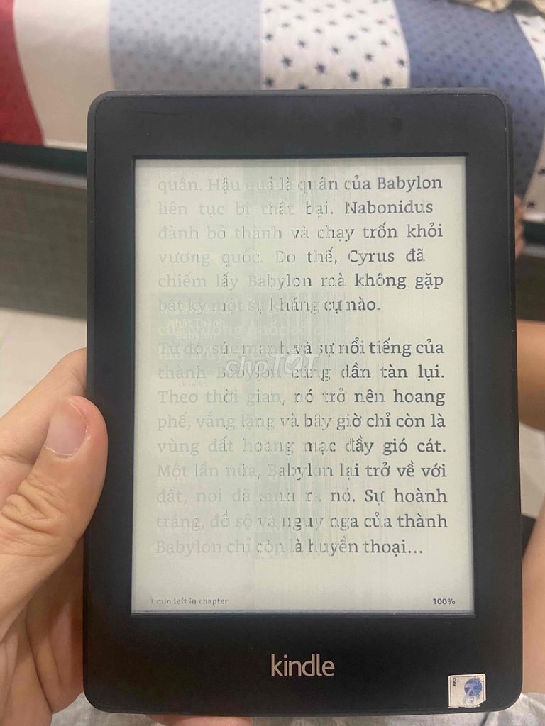 Kindle paperwhite hư màn