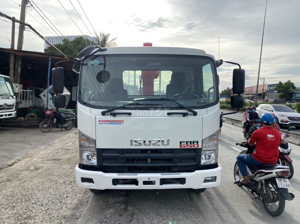 Bán HINO 8 Tấn thùng 6.6m Cẩu Unic sức nâng 6.3tấn. Mua bán Xe tải, xe ben tại Quận 12 Tp Hồ Chí Minh được đăng bởi Mr Thành hình 2