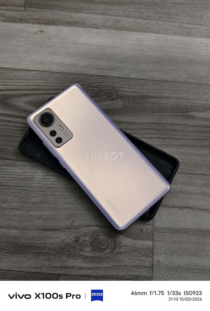 Xiaomi 12S 8GB/256GB Tím nhạt. Mua bán Điện thoại tại Huyện Giồng Riềng Kiên Giang được đăng bởi Trọng Khang Lê hình 1