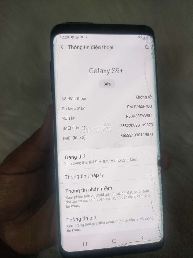 Samsung Galaxy S9 Plus rom6/64gb