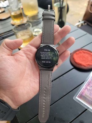 Huawei watch GT 2 pro bản dây da .pin trâu