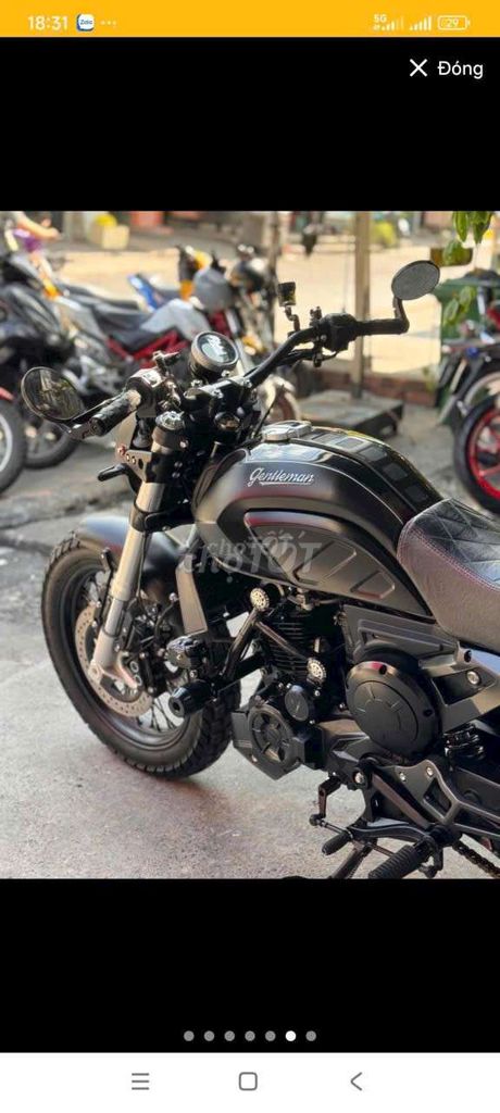 GPX Gentleman Đen Cổ điển. Mua bán Xe máy tại Quận Gò Vấp Tp Hồ Chí Minh được đăng bởi Tâm hình 2