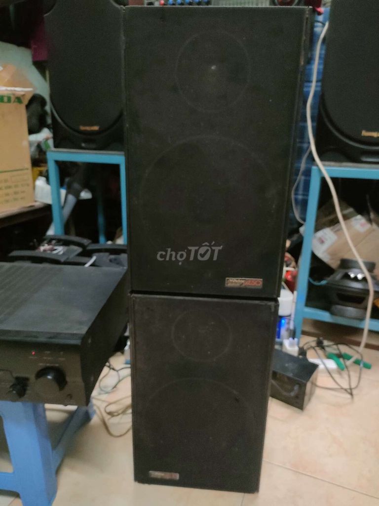 Loa Victor S-E50 bass 18cm Nâu hát tốt. Mua bán Tivi, Âm thanh tại Quận Ninh Kiều Cần Thơ được đăng bởi phuochoa hình 1