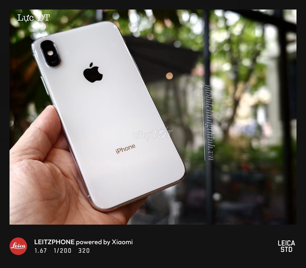 Apple iPhone XS 64GB Trắng ,pin new đẹp 99%. Mua bán Điện thoại tại Quận Hoàng Mai Hà Nội được đăng bởi mobilehungthinh hình 1