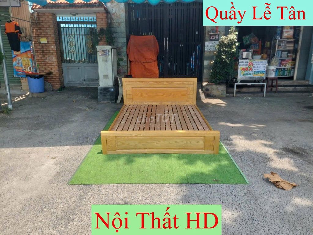 giường ngủ-giường ngủ-giường thanh lý-giường 1m6-9. Mua bán Giường, chăn ga gối nệm tại Quận 8 Tp Hồ Chí Minh được đăng bởi Bàn Ghế Văn Phòng 286 hình 1