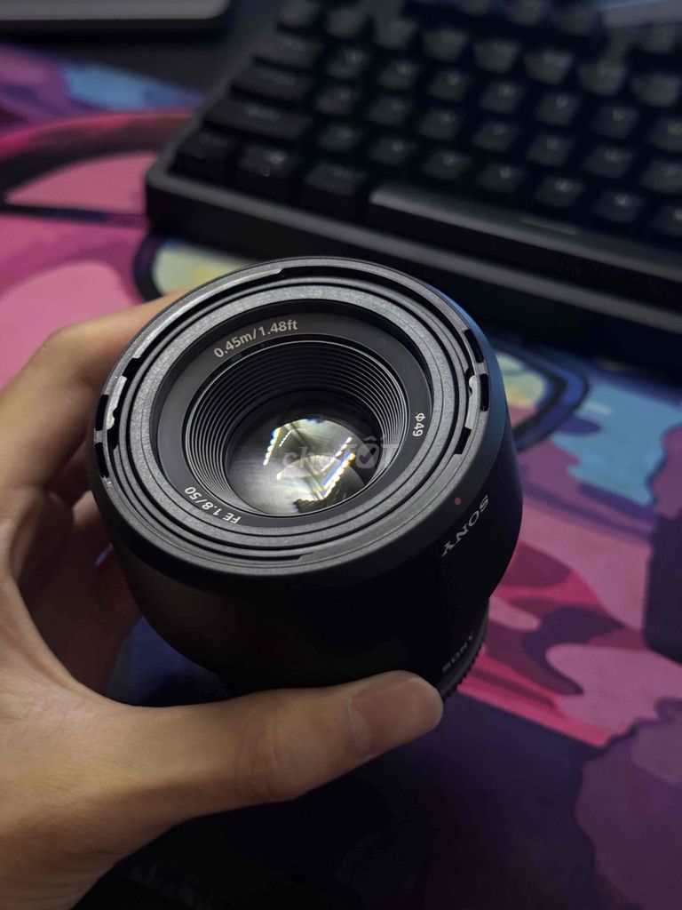 Lens Sony FE 50mm f/1.8 còn mới 100% fullbox