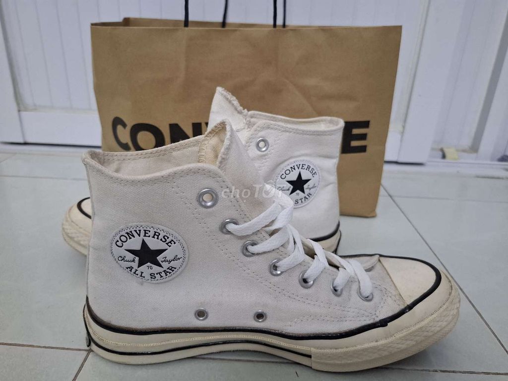 Giày cổ cao Converse Chuck 70 Unisex sz 38. Mua bán Giày dép tại Quận Tân Bình Tp Hồ Chí Minh được đăng bởi phong hình 1