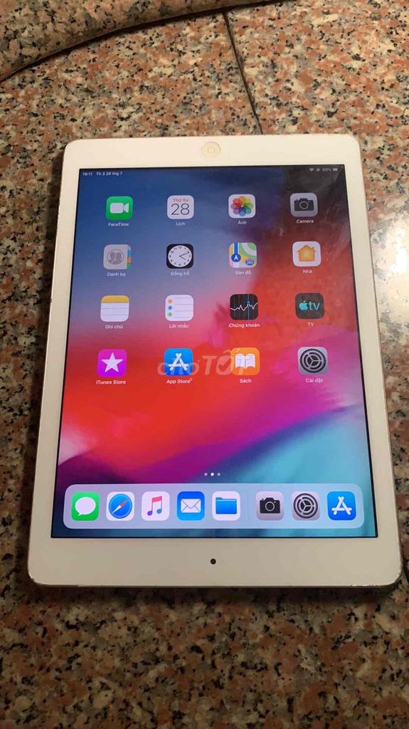 Apple iPad Air 1 16GB 4G Bạc. Mua bán Máy tính bảng tại Quận Tân Bình Tp Hồ Chí Minh được đăng bởi Phương hình 1