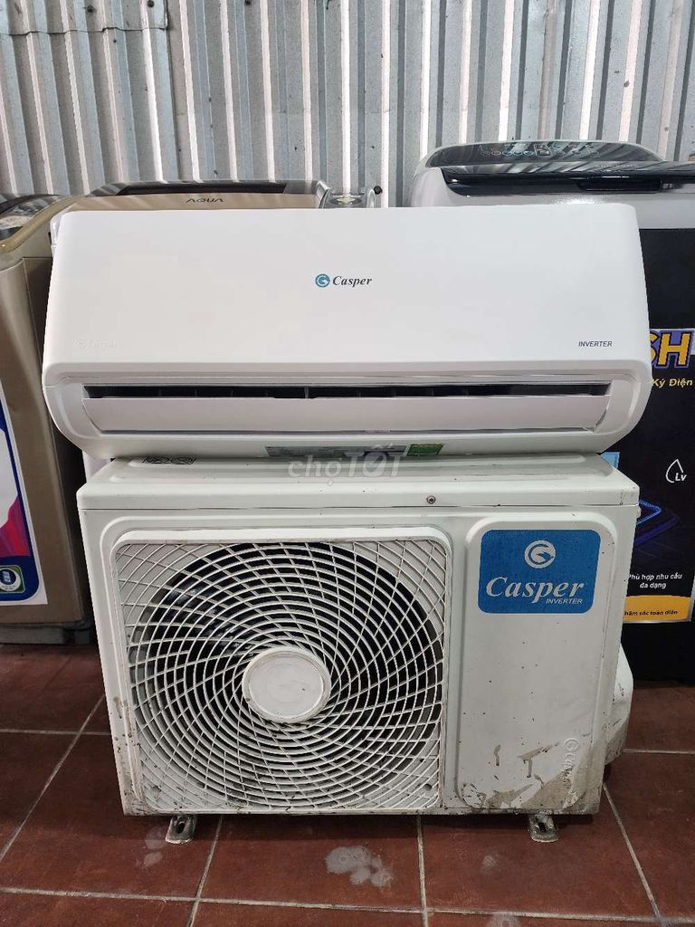 Máy lạnh Casper Inverter 1HP Trắng đã sử dụng. Mua bán Máy lạnh, điều hoà tại Thành phố Sóc Trăng Sóc Trăng được đăng bởi Điện Lạnh Hoàng Khải hình 1