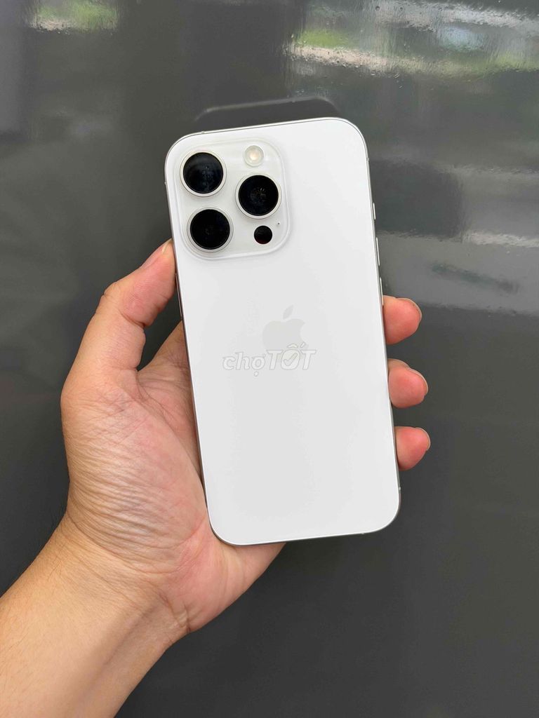 iPhone 16 Pro 128GB Trắng Qte Mỹ Pin 97 Bh 9/2026. Mua bán Điện thoại tại Quận Ninh Kiều Cần Thơ được đăng bởi Quý Mobile Cần thơ hình 1