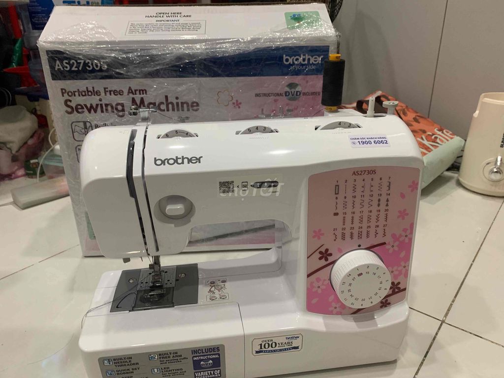 Máy may Brother AS2730S Trắng Như mới. Mua bán Đồ chuyên dụng, Giống nuôi trồng tại Quận Bình Thạnh Tp Hồ Chí Minh được đăng bởi Nguyễn Thiện hình 1