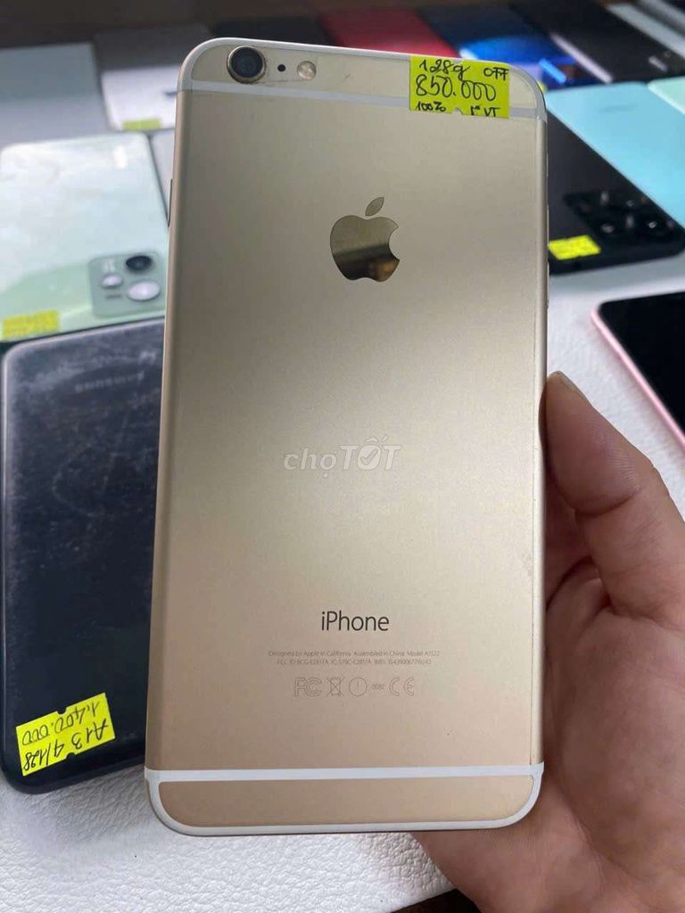 Apple iPhone 6 Plus 128GB Vàng Đã dùng. Mua bán Điện thoại tại Thành phố Vĩnh Long Vĩnh Long được đăng bởi Thanh Tien hình 1