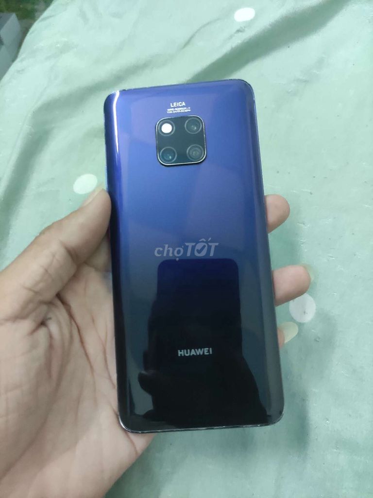 Huawei Mate 20 Pro 128GB Xanh. Mua bán Điện thoại tại Thành phố Sóc Trăng Sóc Trăng được đăng bởi Gia Hân Thâu Bán Điện Thoại  hình 1