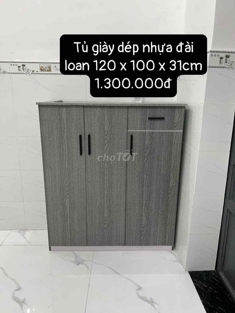 Tủ giày dép Nhựa Đài Loan Xám. Mua bán Tủ, kệ gia đình tại Huyện Hóc Môn Tp Hồ Chí Minh được đăng bởi Nội Thất Gia Đình hình 1