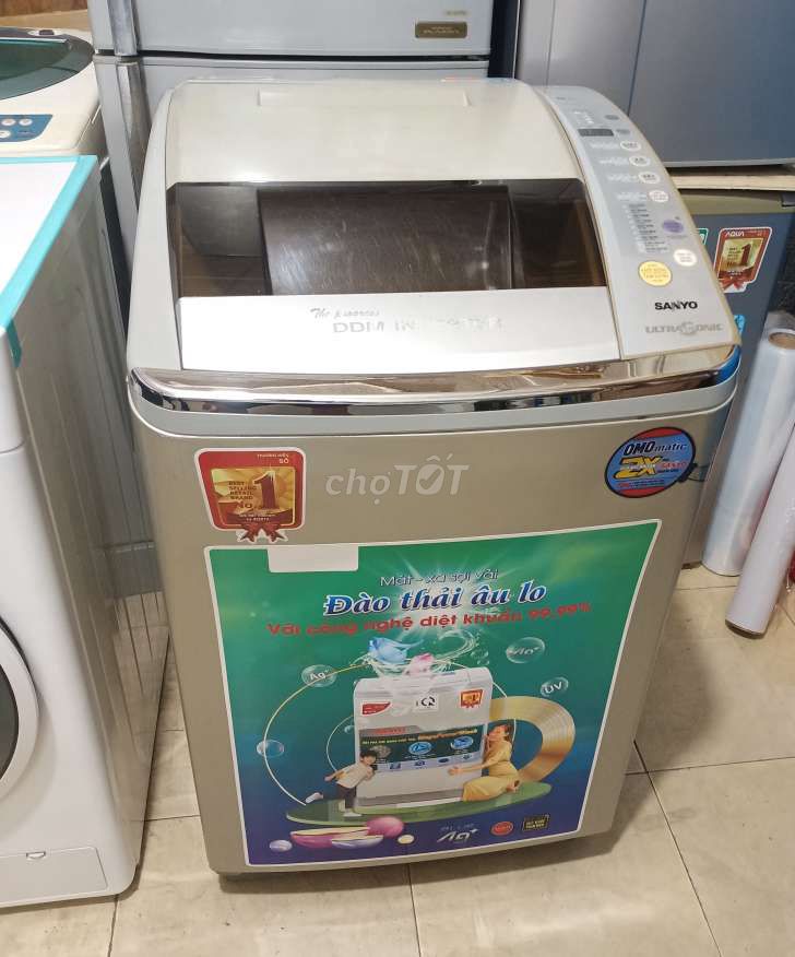 Sanyo 9kg INVERTER zin đẹp chạy êm có BH bao ship