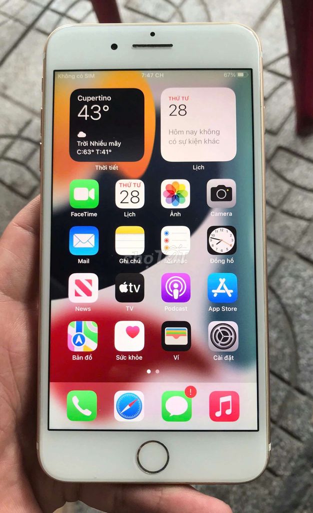 7 Plus 32G quốc tế tài khoản ẩn sim sóng wifi OK. Mua bán Điện thoại tại Thành phố Mỹ Tho Tiền Giang được đăng bởi QUÍT ĐƯỜNG SIÊU NGỌT  hình 1