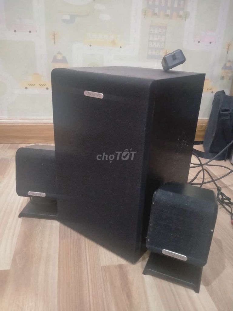 Loa vi tính Creative 2.1 Đen. Mua bán Tivi, Âm thanh tại Quận 4 Tp Hồ Chí Minh được đăng bởi Hoang Pham hình 1