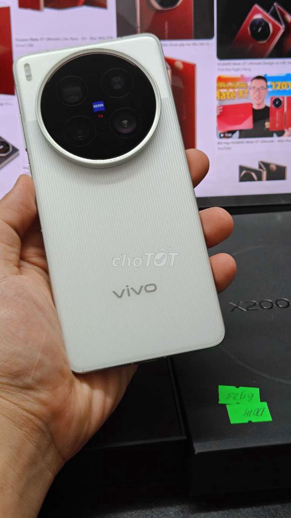 Vivo X200 Ultra 16GB/512GB Trắng. Mua bán Điện thoại tại Quận Hà Đông Hà Nội được đăng bởi Tài hình 1
