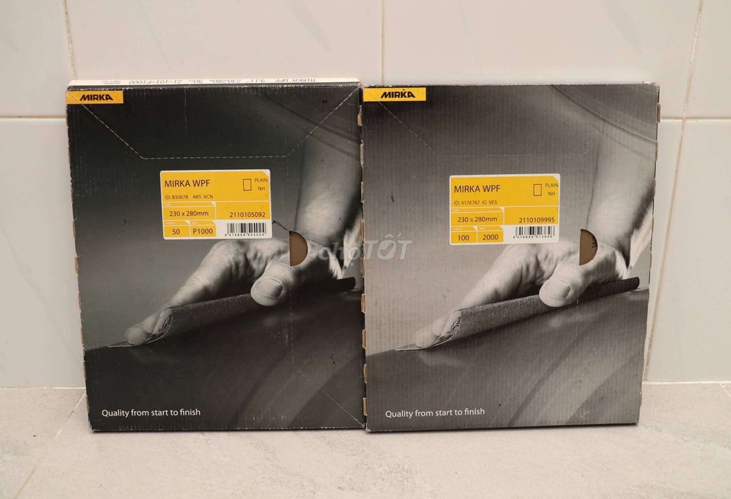 Giấy nhám Mirka WPF Châu Âu khô và ướt. Mua bán Đồ chuyên dụng, Giống nuôi trồng tại Quận 6 Tp Hồ Chí Minh được đăng bởi hnqa hình 1