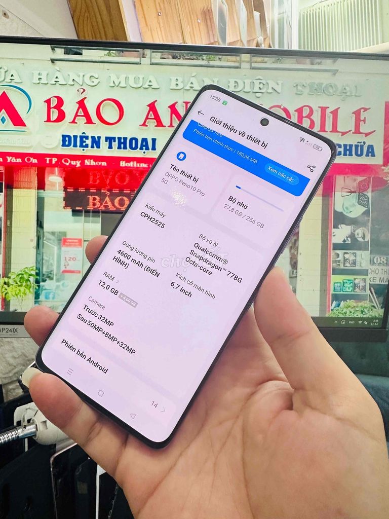 Oppo Reno 10 Pro 5G - Máy zin đẹp