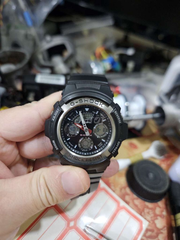 Đồng hồ Casio G-Shock AW590 Nam Đen. Mua bán Đồng hồ tại Thành phố Móng Cái Quảng Ninh được đăng bởi ĐINH NGỌC hình 1